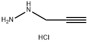 (prop-2-yn-1-yl)hydrazine hydrochloride Structure