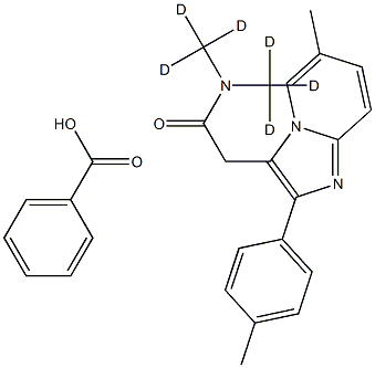 Zolpidem-d6페닐-4-카르복실산 구조식 이미지