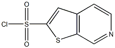 thieno[2,3-c]pyridine-2-sulfonyl chloride Structure