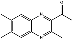 1-(3,6,7-Trimethylquinoxalin-2-yl)-ethanone 구조식 이미지