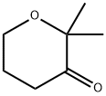 2,2-dimethyloxan-3-one Structure