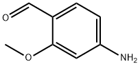 2-Methoxy-4-aminobenzaldehyde 구조식 이미지