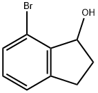 7-BROMO-2,3-DIHYDRO-1H-INDEN-1-OL 구조식 이미지