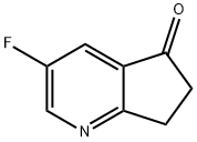 3-CHLORO-6,7-DIHYDRO-5H-CYCLOPENTA[B]PYRIDIN-5-ONE 구조식 이미지