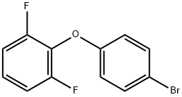 2-(4-bromophenoxy)-1,3-difluorobenzene Structure