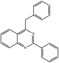 2-phenyl-4-benzylquinazoline 구조식 이미지