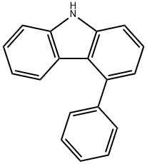 4-Phenyl-9H-carbazole 구조식 이미지