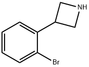 3-(2-bromophenyl)azetidine Structure