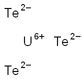 uranium tritelluride Structure