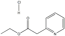 에틸2-(피리딘-2-일)아세테이트HCl 구조식 이미지