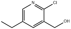 2-chloro-5-ethyl-3-Pyridinemethanol 구조식 이미지