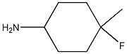 4-fluoro-4-methylcyclohexan-1-amine Structure