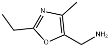 (2-ethyl-4-methyloxazol-5-yl)methanamine 구조식 이미지
