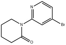 4-Bromo-2-(piperidon-1-yl)pyridine Structure