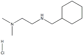 (cyclohexylmethyl)[2-(dimethylamino)ethyl]amine hydrochloride Structure