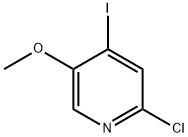 2-chloro-4-iodo-5-methoxypyridine Structure