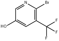 6-bromo-5-(trifluoromethyl)pyridin-3-ol Structure