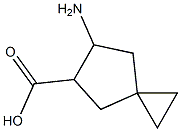 6-Amino-spiro[2.4]heptane-5-carboxylic acid Structure