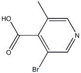 3-bromo-5-methylisonicotinic acid Structure