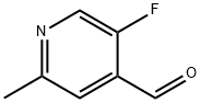 4-Pyridinecarboxaldehyde, 5-fluoro-2-methyl- Structure