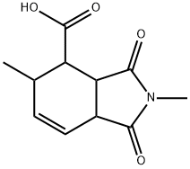 2,5-dimethyl-1,3-dioxo-2,3,3a,4,5,7a-hexahydro-1H-isoindole-4-carboxylic acid Structure