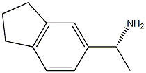 (1R)-1-(2,3-DIHYDRO-1H-INDEN-5-YL)ETHANAMINE Structure