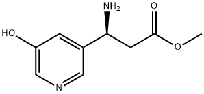 METHYL (3S)-3-AMINO-3-(5-HYDROXY(3-PYRIDYL))PROPANOATE Structure