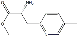 METHYL (2R)-2-AMINO-3-(5-METHYL(2-PYRIDYL))PROPANOATE Structure