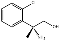 (2R)-2-AMINO-2-(2-CHLOROPHENYL)PROPAN-1-OL 구조식 이미지