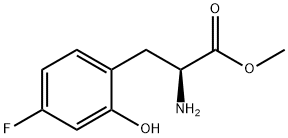 METHYL (2S)-2-AMINO-3-(4-FLUORO-2-HYDROXYPHENYL)PROPANOATE Structure