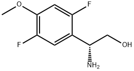 (2R)-2-AMINO-2-(2,5-DIFLUORO-4-METHOXYPHENYL)ETHAN-1-OL Structure