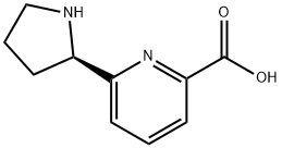 6-((2R)PYRROLIDIN-2-YL)PYRIDINE-2-CARBOXYLIC ACID Structure