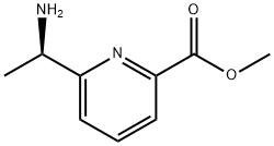 METHYL 6-((1R)-1-AMINOETHYL)PYRIDINE-2-CARBOXYLATE Structure