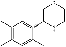 (3R)-3-(2,4,5-TRIMETHYLPHENYL)MORPHOLINE Structure