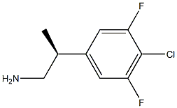 [(1S)-1-(4-CHLORO-3,5-DIFLUOROPHENYL)ETHYL]METHYLAMINE Structure