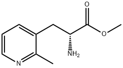 METHYL (2R)-2-AMINO-3-(2-METHYL(3-PYRIDYL))PROPANOATE 구조식 이미지