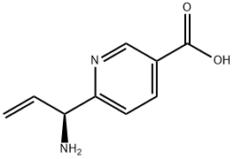 6-((1S)-1-AMINOPROP-2-ENYL)PYRIDINE-3-CARBOXYLIC ACID Structure