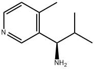 (1R)-2-METHYL-1-(4-METHYL(3-PYRIDYL))PROPYLAMINE Structure