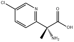 (R)-2-amino-2-(5-chloropyridin-2-yl)propanoic acid Structure