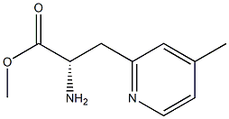 METHYL (2S)-2-AMINO-3-(4-METHYL(2-PYRIDYL))PROPANOATE Structure