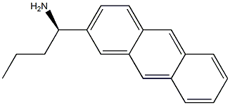 (1R)-1-(2-ANTHRYL)BUTYLAMINE 구조식 이미지