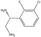 (1R)-1-(3-CHLORO-2-FLUOROPHENYL)ETHANE-1,2-DIAMINE Structure