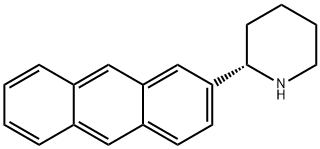 (2S)-2-(2-ANTHRYL)PIPERIDINE Structure