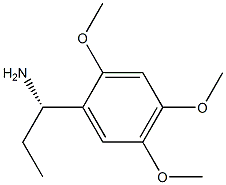 (1S)-1-(2,4,5-TRIMETHOXYPHENYL)PROPAN-1-AMINE Structure