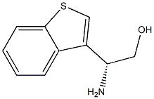 (2R)-2-AMINO-2-BENZO[B]THIOPHEN-3-YLETHAN-1-OL Structure