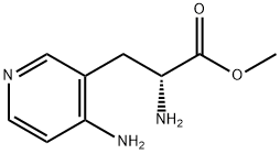 METHYL (2R)-2-AMINO-3-(4-AMINO(3-PYRIDYL))PROPANOATE Structure