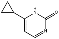 4-cyclopropylpyrimidin-2(1H)-one 구조식 이미지
