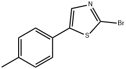 2-Bromo-5-(4-tolyl)thiazole Structure