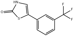 2-Hydroxy-5-(3-trifluoromethylphenyl)thiazole Structure