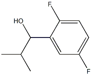 1-(2,5-difluorophenyl)-2-methylpropan-1-ol Structure